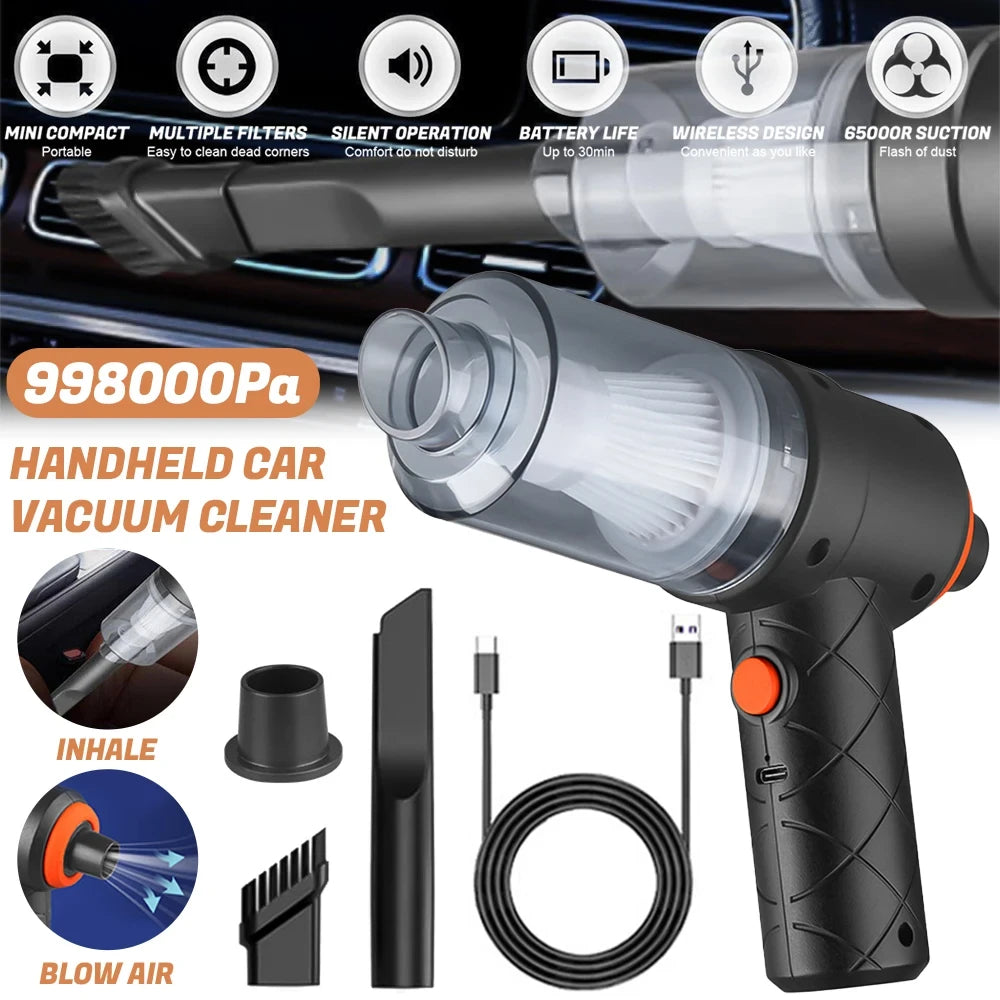 SwiftVac™ Mini Wireless Vacuum